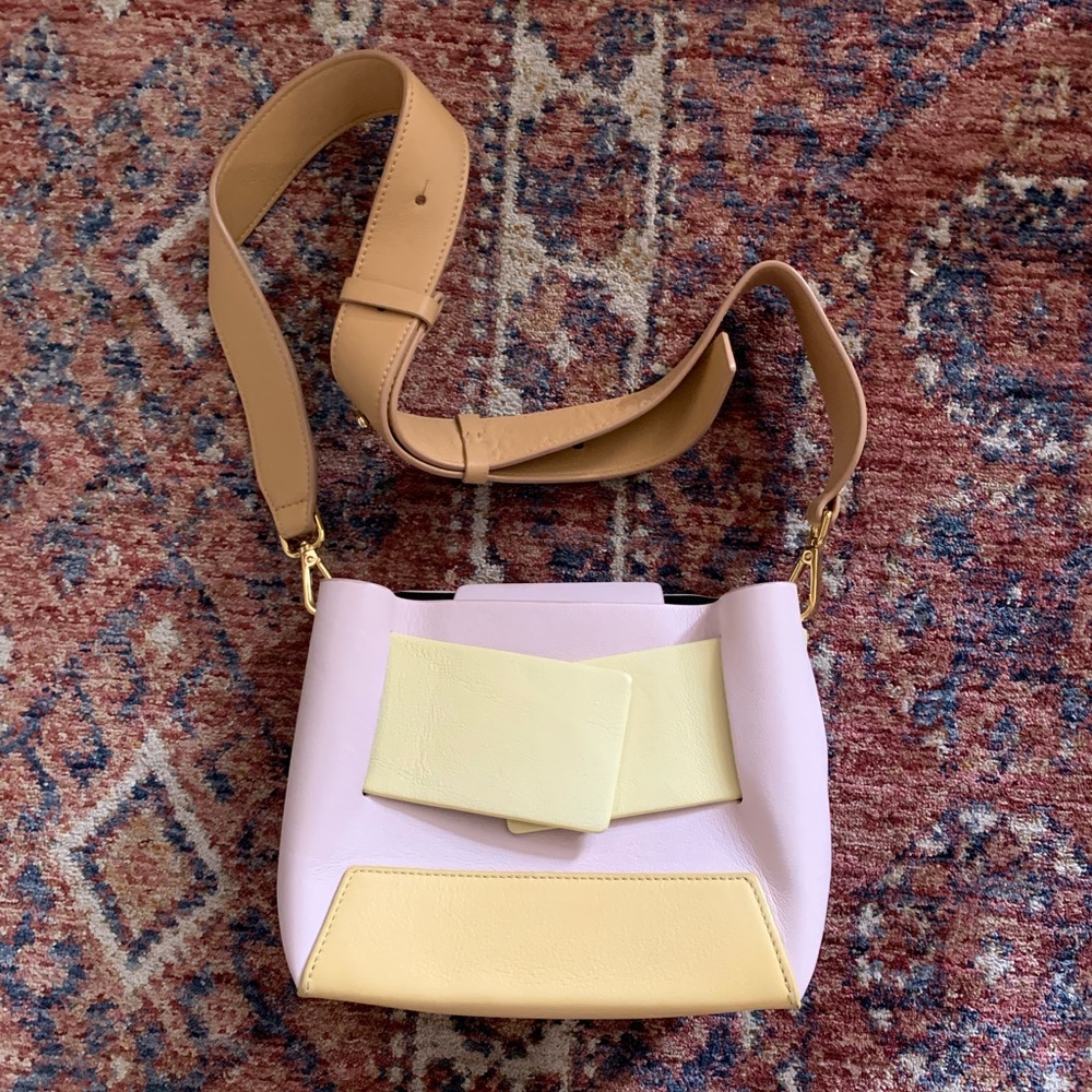 Yuzefi pink dinky bag adorable mini shoulder tote